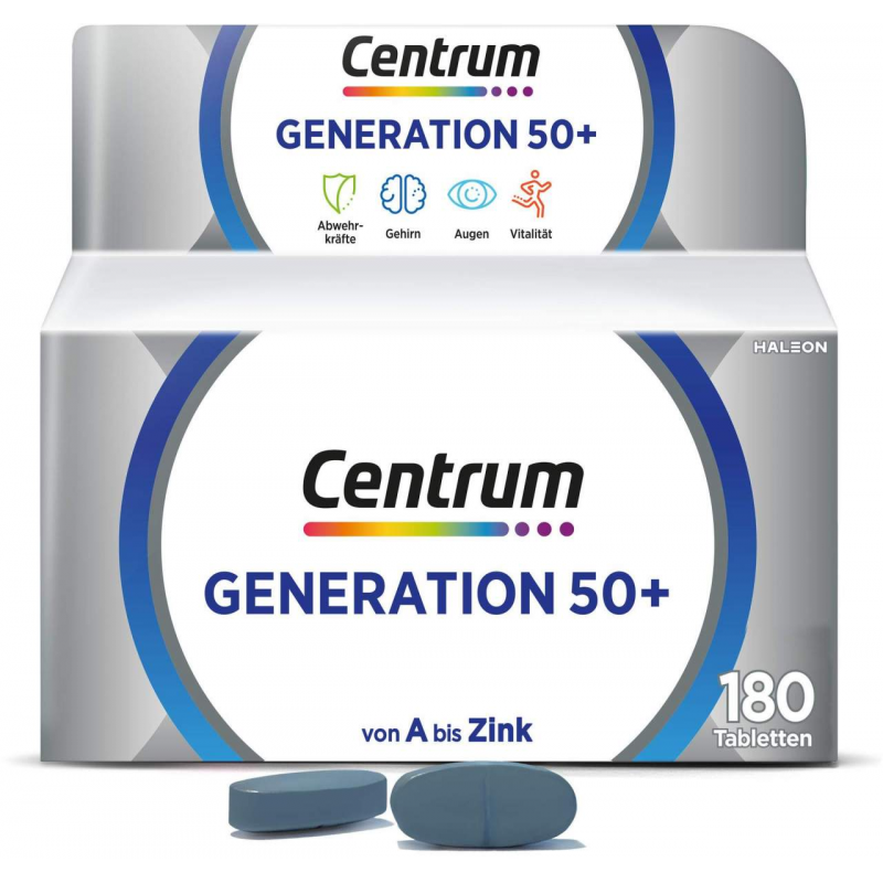 Centrum Generation 50+ 180 Tabletten