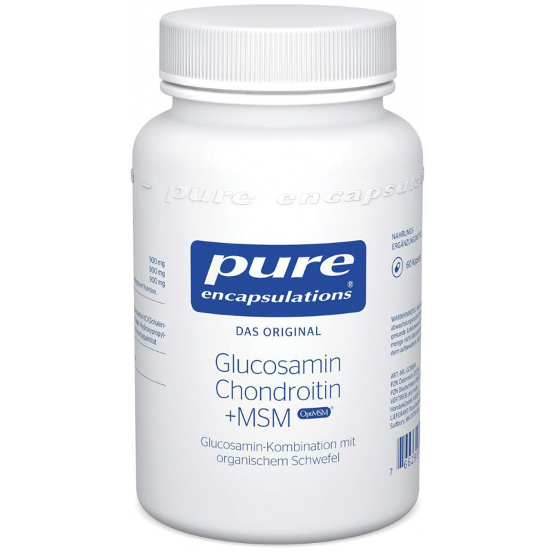 Pure Encapsulations Glucosamin+chondroitin+msm 60 Kapseln