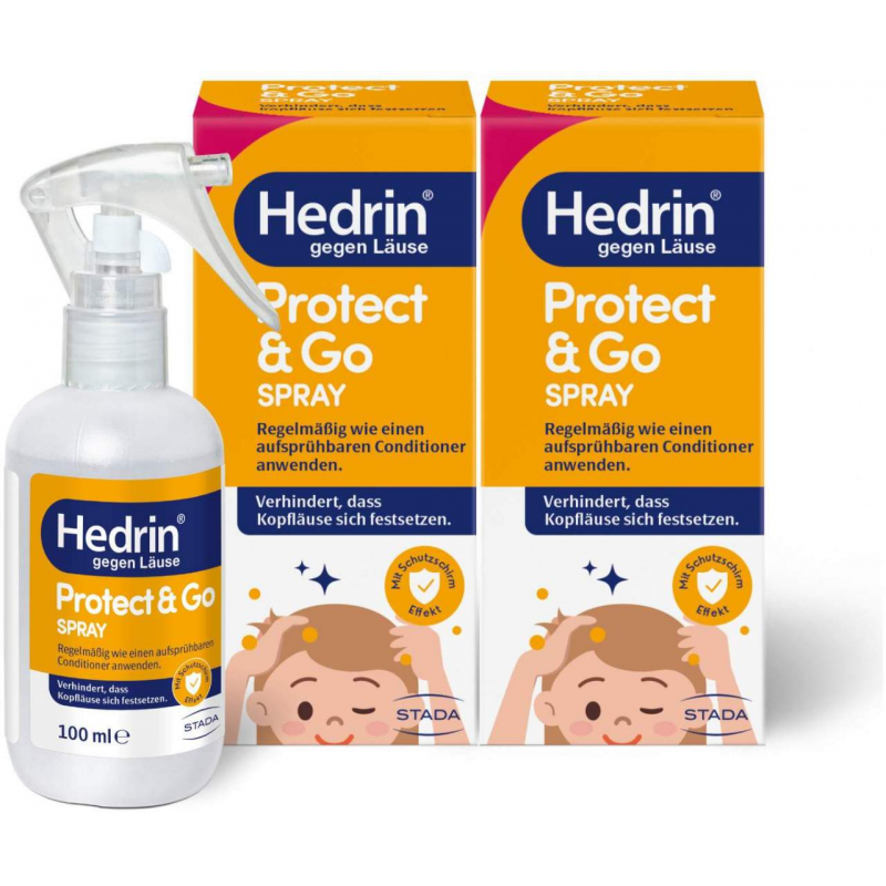Hedrin Protect & Go Spray 2 x 100 ml