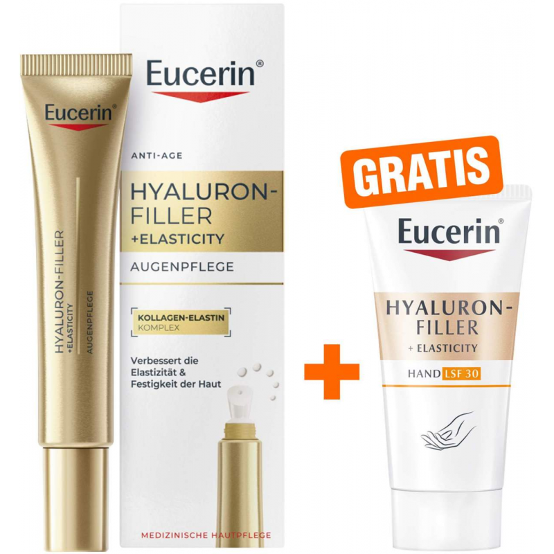 Eucerin Hyaluron Filler + Elasticity Augenpflege LSF15 15 ml