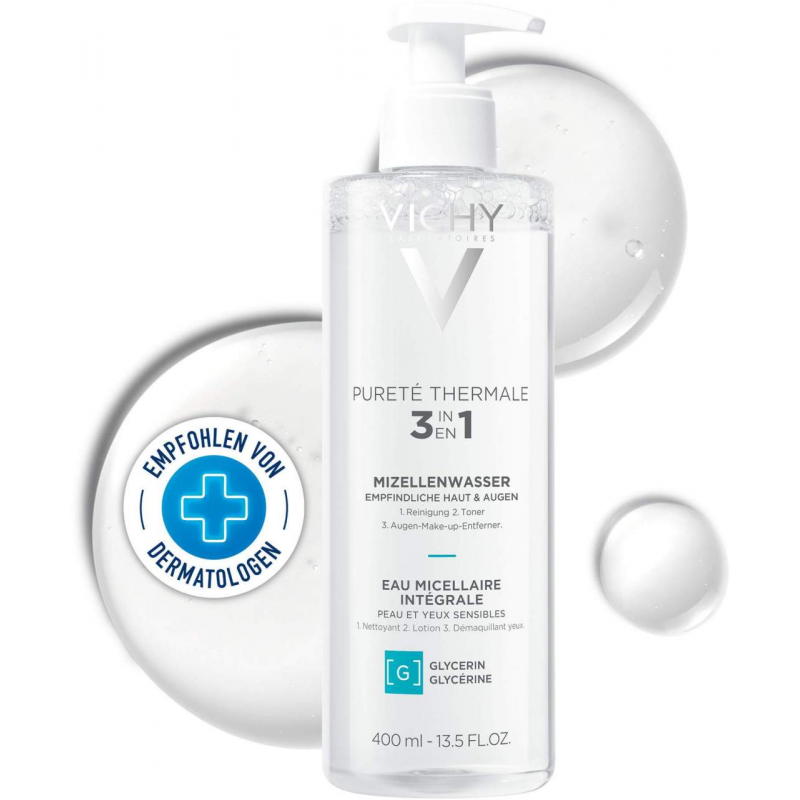 Vichy Purete Thermale Mineral Mizellen Fluid sensitiv 400 ml