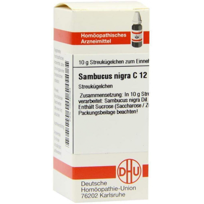 Dhu Sambucus Nigra C12 Globuli
