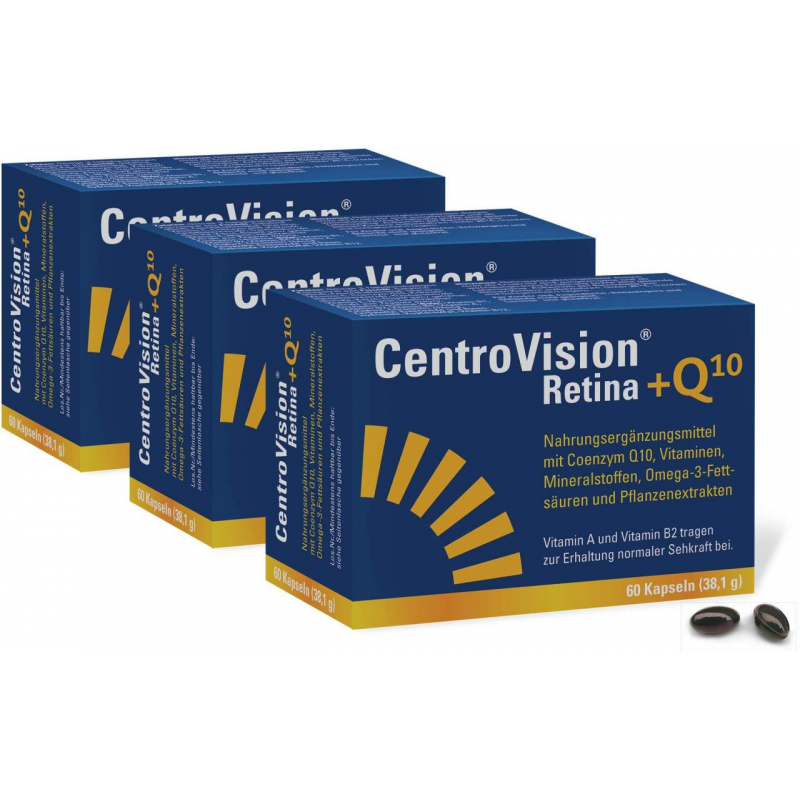 CentroVision Retina + Q10 180 Kapseln