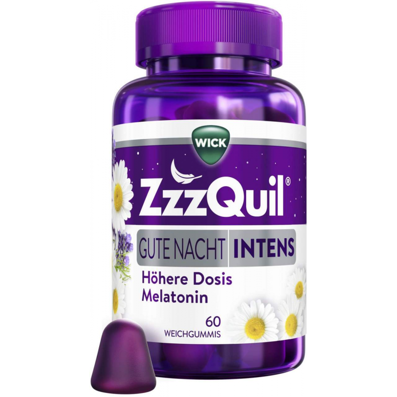 WICK ZzzQuil Gute Nacht Intens 60 Stück