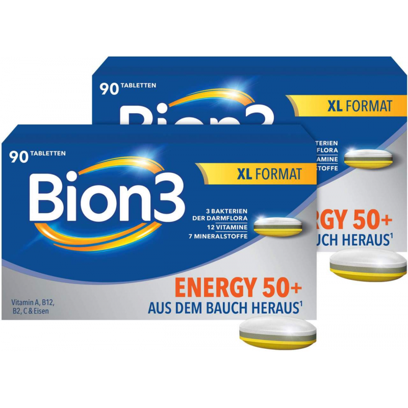 Bion 3 50+ Energy 2 x 90 Tabletten