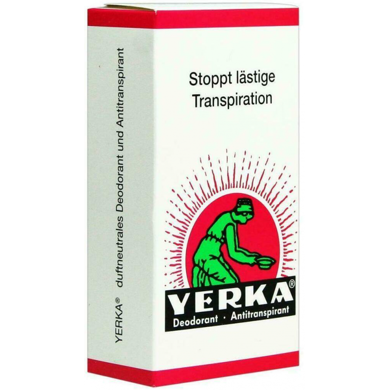 Yerka Deodorant Deo Antitranspirant 50 ml