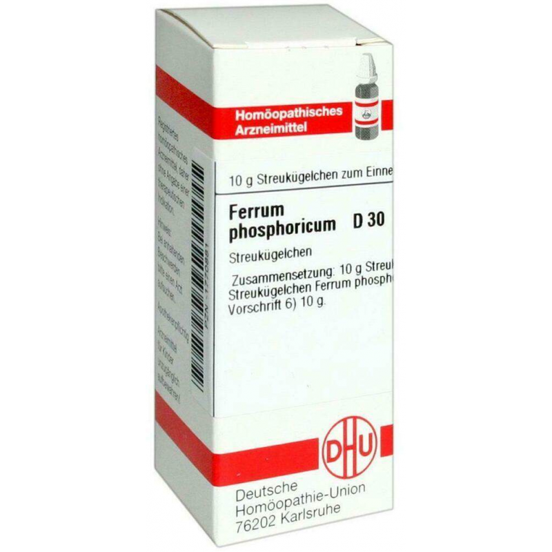 Dhu Ferrum Phosphoricum D30 Globuli