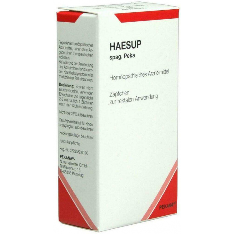 Haesup Spag. Peka Suppositorien
