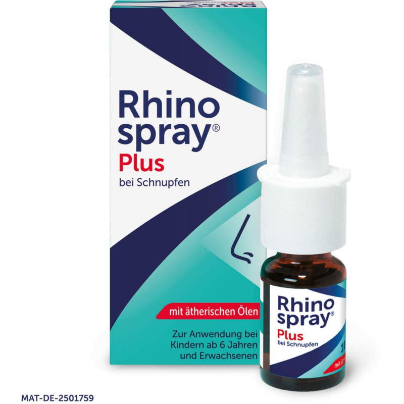Rhinospray Plus bei Schnupfen mit Feindosierer 10 ml