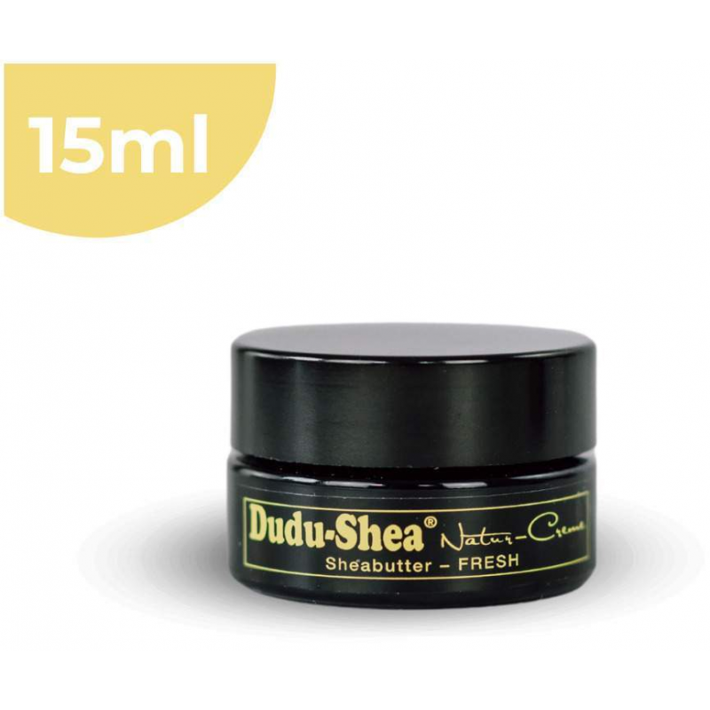 Dudu-Shea ® FRESH afrikanische Sheabutter Natur-Creme mit frischer Duftkomposition 15 ml Creme