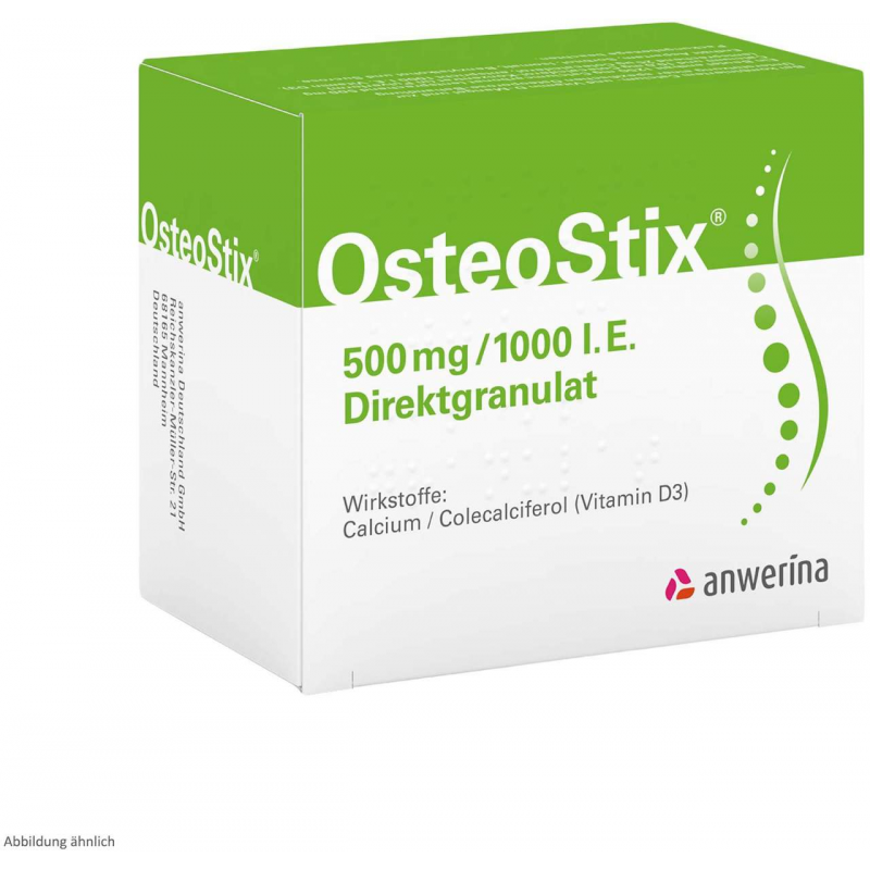 OsteoStix 500 mg-1000 I.E. Direktgranulat Beutel 120 Stk.