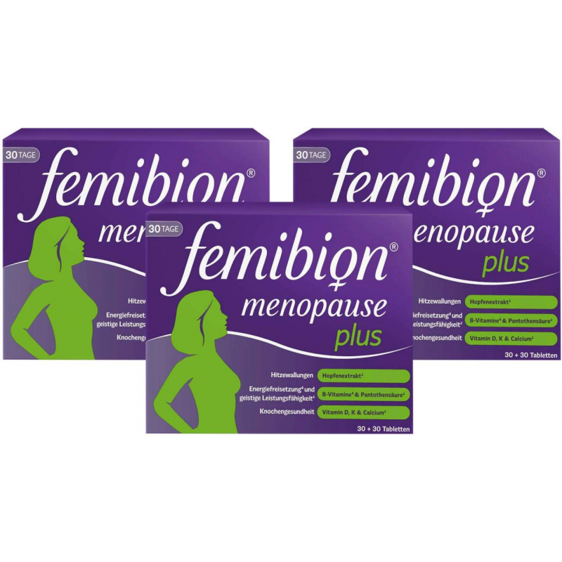 Femibion Menopause Plus 3 x 2x30 Tabletten
