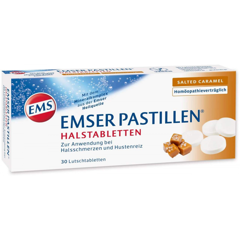 Emser Pastillen Salted Caramel 30 Stück