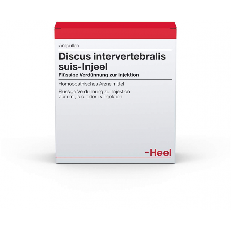 Discus Intervertebralis Suis Injeel Ampullen 10 Ampullen