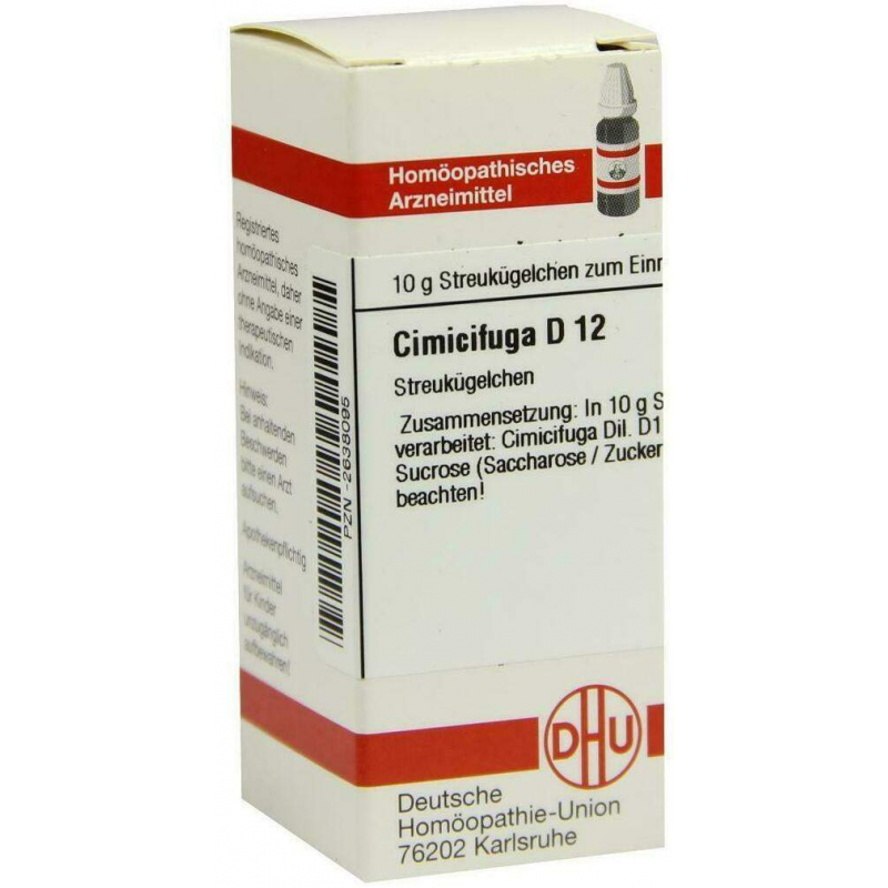 Dhu Cimicifuga D12 10 G Globuli