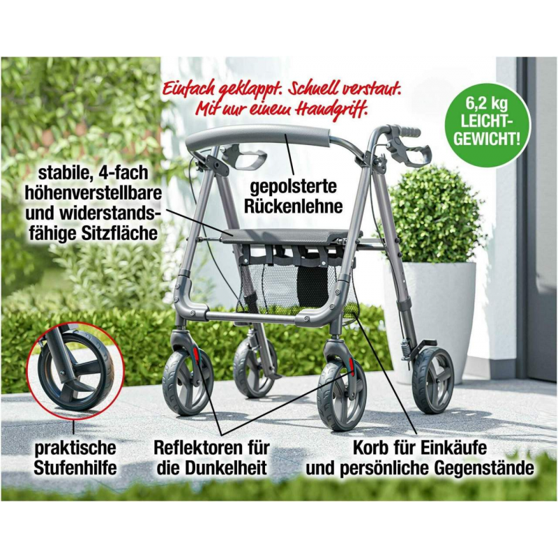 Aluminium Rollator