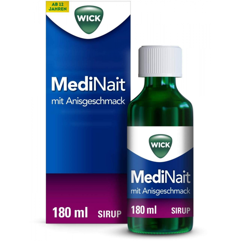 Wick MediNait mit Anisgeschmack 180 ml Sirup