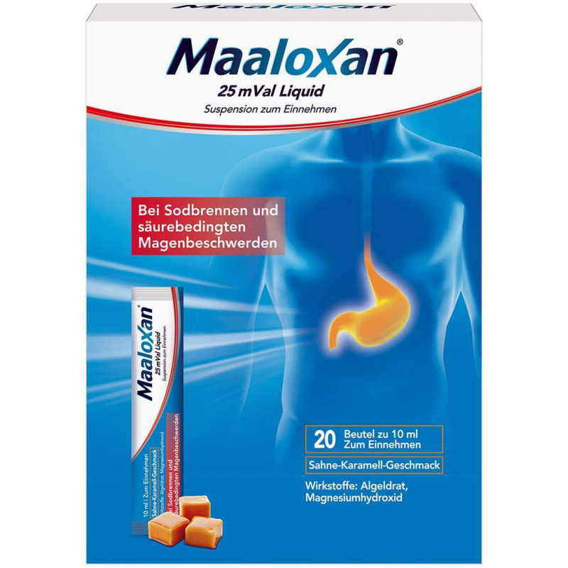 Maaloxan 25 mVal 20 x 10 ml Liquid