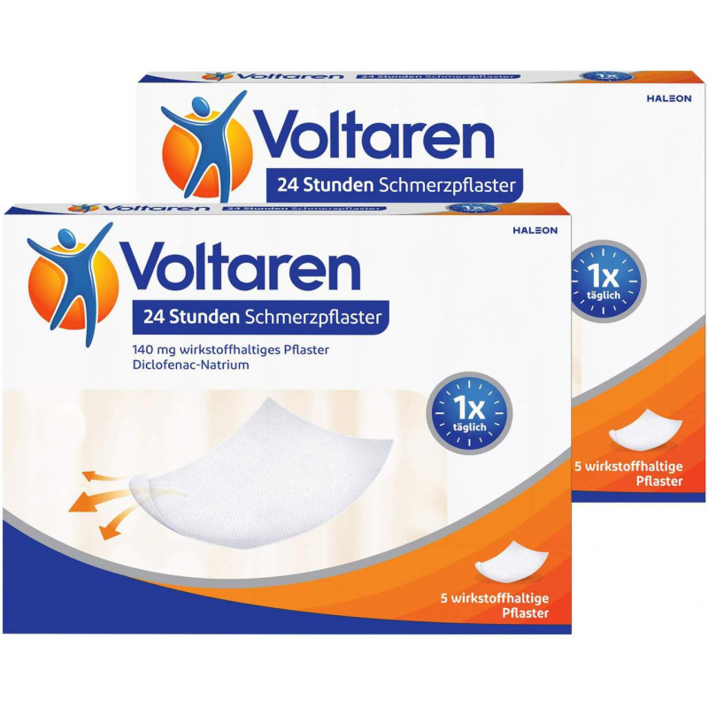 Voltaren 24h Schmerzpflaster 2 x 5 Stück