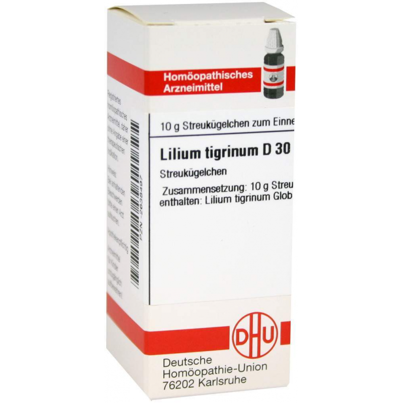 Dhu Lilium Tigrinum D30 Globuli