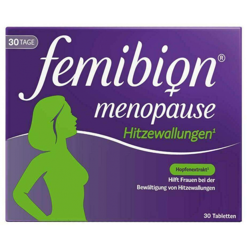 Femibion Menopause Hitzewallungen 30 Tabletten
