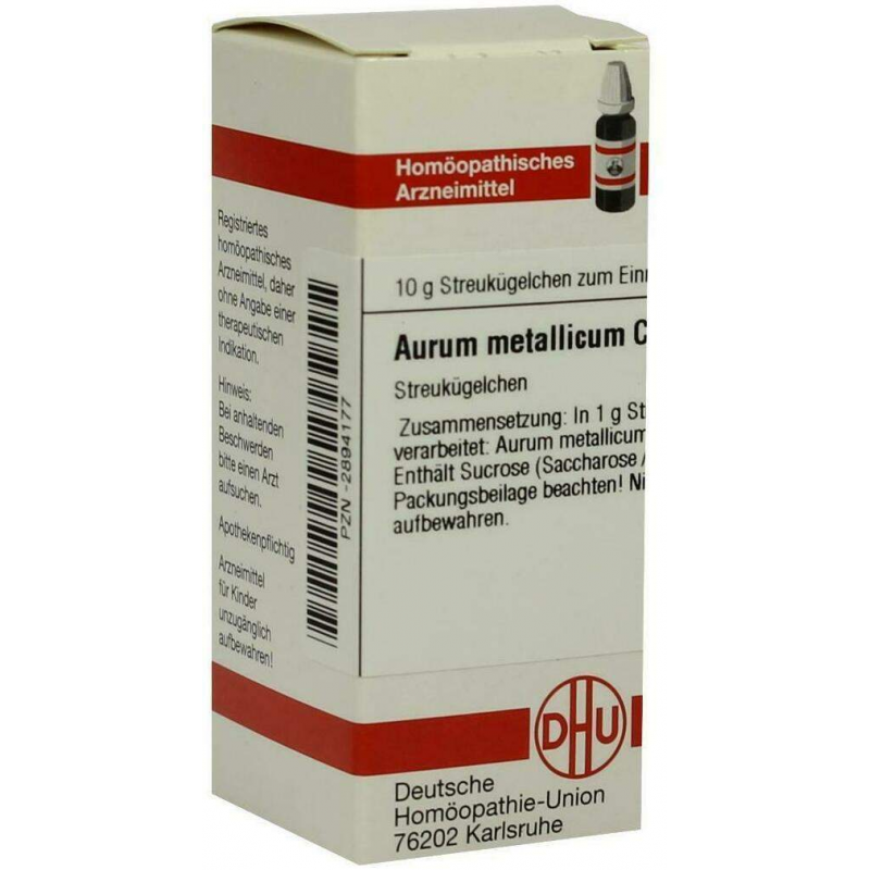 Dhu Aurum Metallicum C30 Globuli