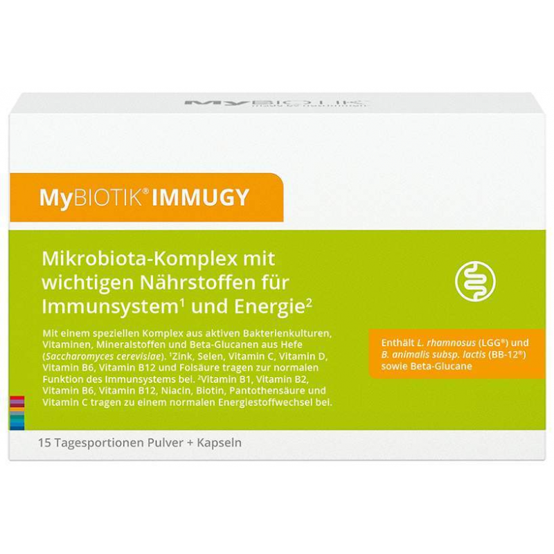 Mybiotik Immugy - Für Immunsystem und Energie Kombipackung 15...