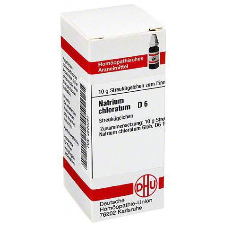 Natrium chloratum D6 DHU 10 g Globuli
