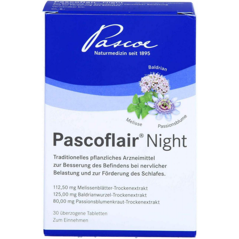 Pascoflair Night Überzogene Tabletten 30 Stück