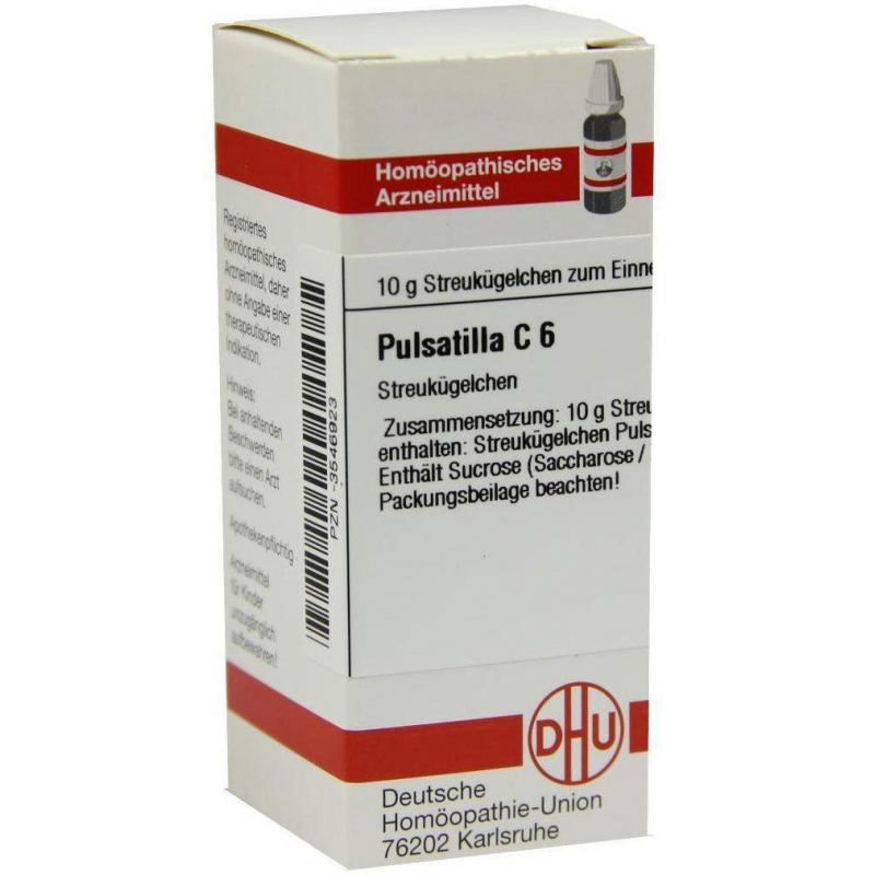 Dhu Pulsatilla C6 10 G Globuli
