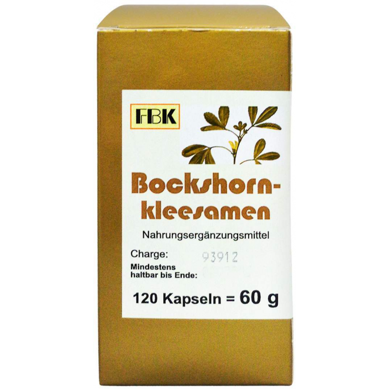 Bockshornkleesamen Kapseln 120 Stück