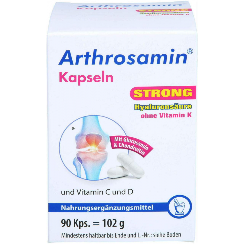 Arthrosamin Strong Ohne Vitamin K Kapseln 90 Stück