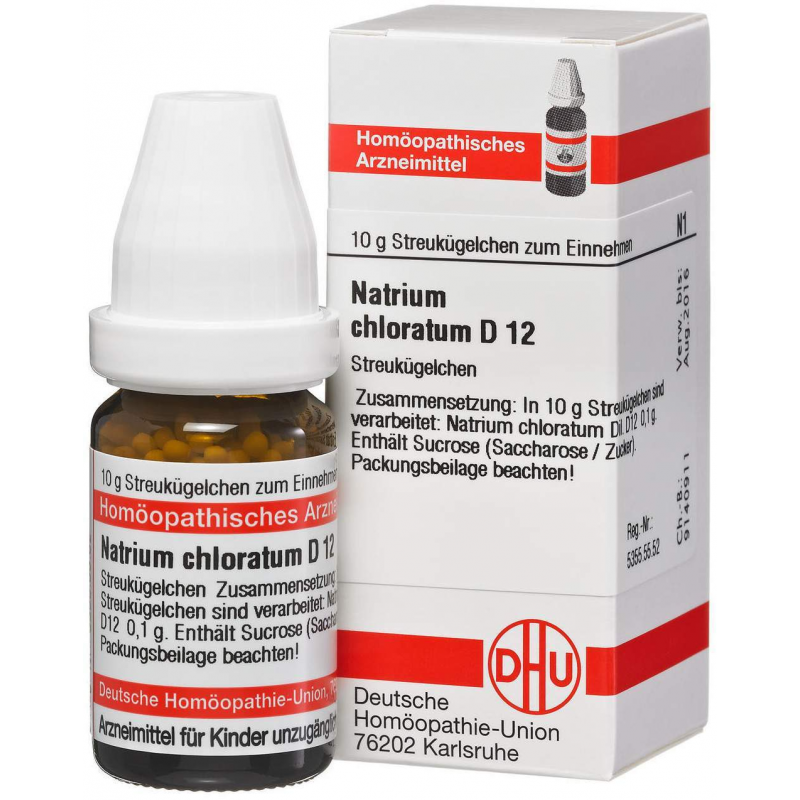 Dhu Natrium Chloratum D12 10 G Globuli