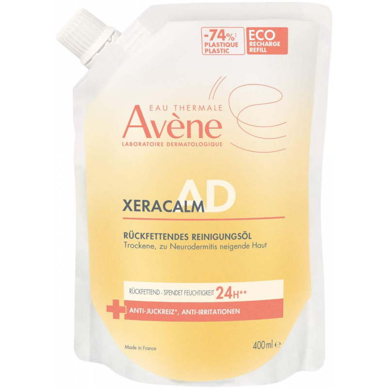 Avene XeraCalm A.D Reinigungsöl Nachfüllpack 400 ml