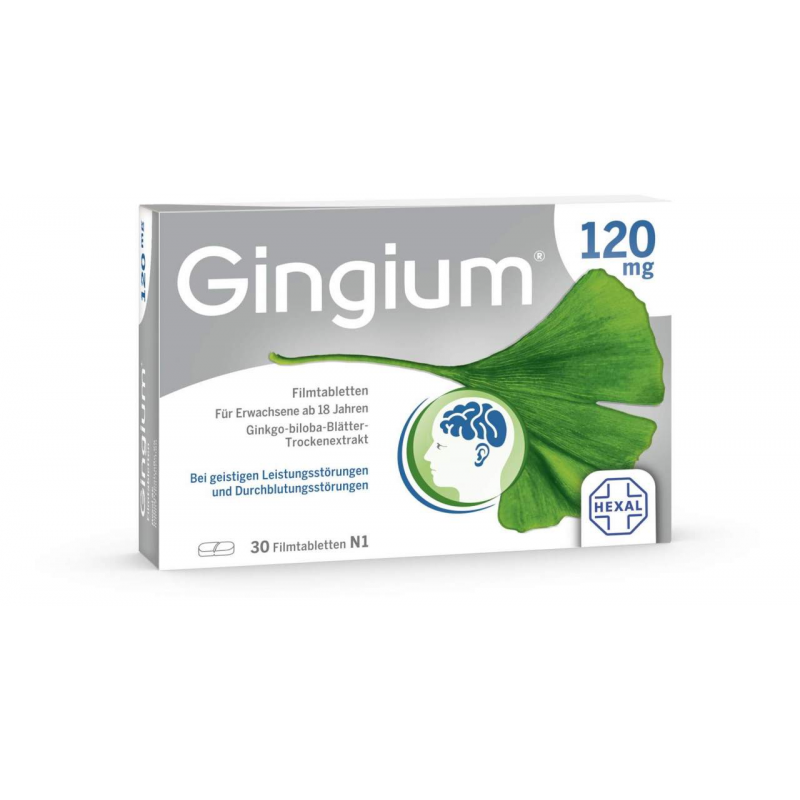 Gingium 120 mg 30 Filmtabletten
