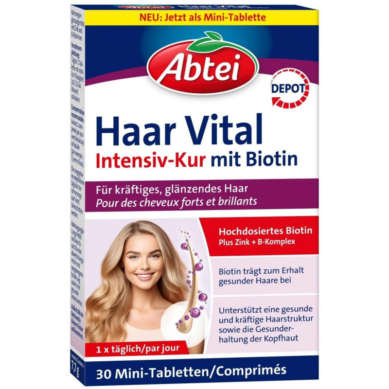 Abtei Haar Vital Intensiv-Kur 30 Tabletten