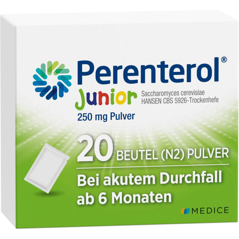 Perenterol Junior 250 mg Pulver 20 Beutel