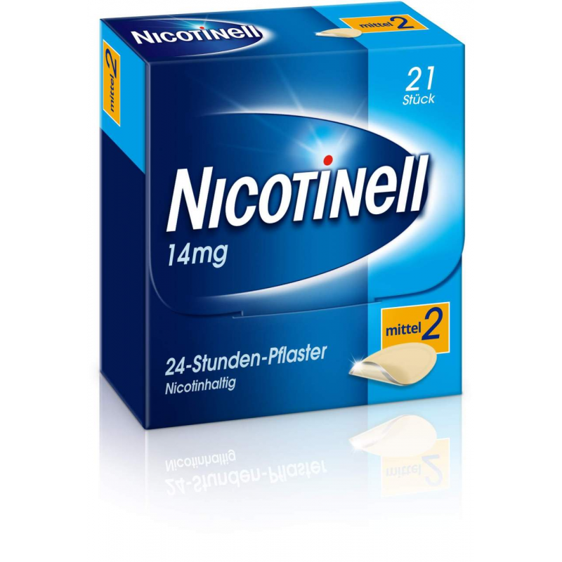 Nicotinell 14 mg 24-Stunden-Pflaster 21 Stück