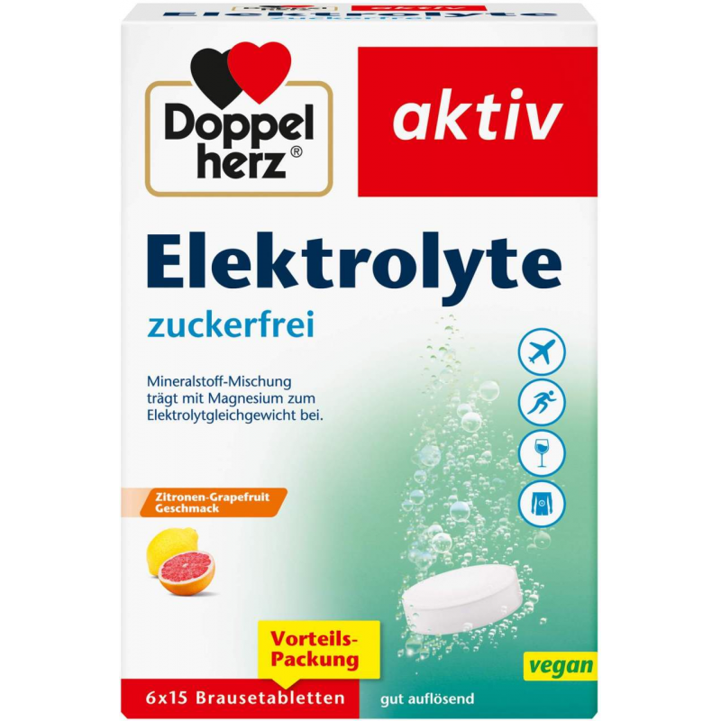 Doppelherz Aktiv Elektrolyte 6x15 Tabletten