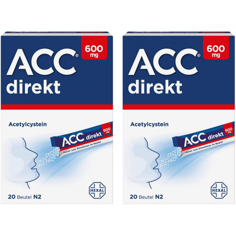 ACC direkt 600 mg Pulver 2 x 20 Beutel