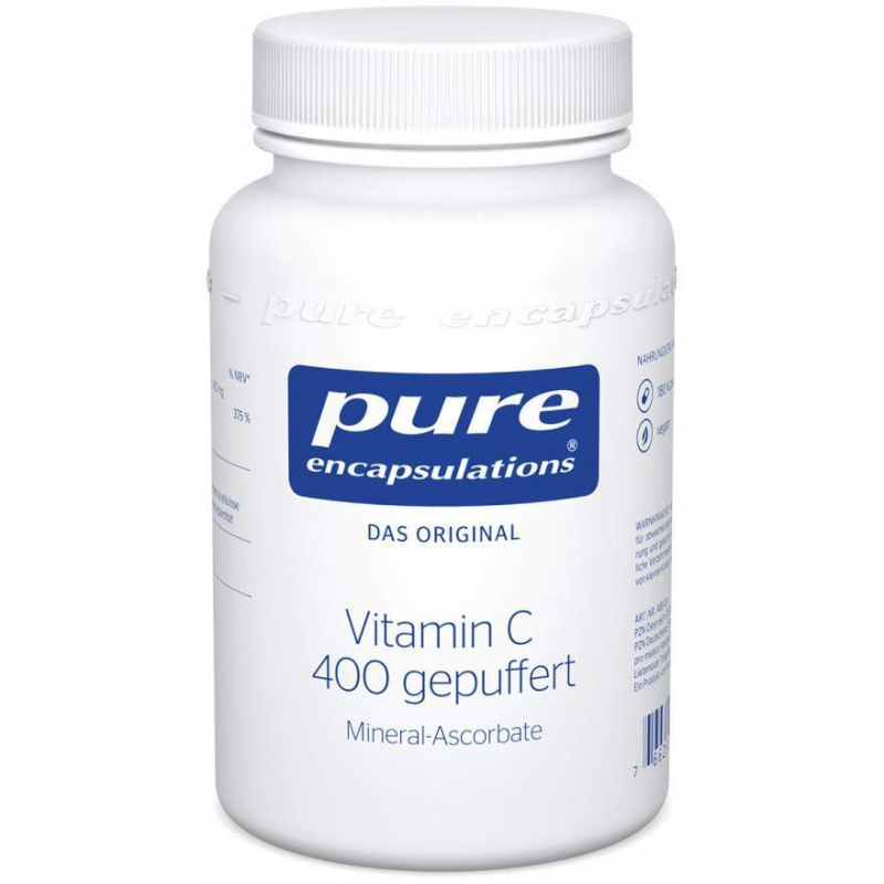 Pure Encapsulations Vitamin C 400 Gepuffert 90 Kapseln