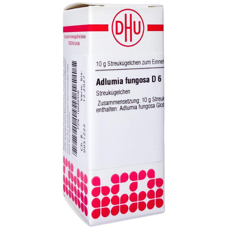 Dhu Adlumia Fungosa D6 Globuli 10 G