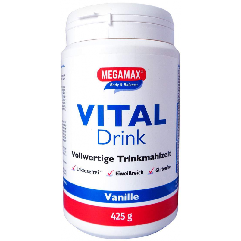 Megamax Vital Drink Vanille Pulver