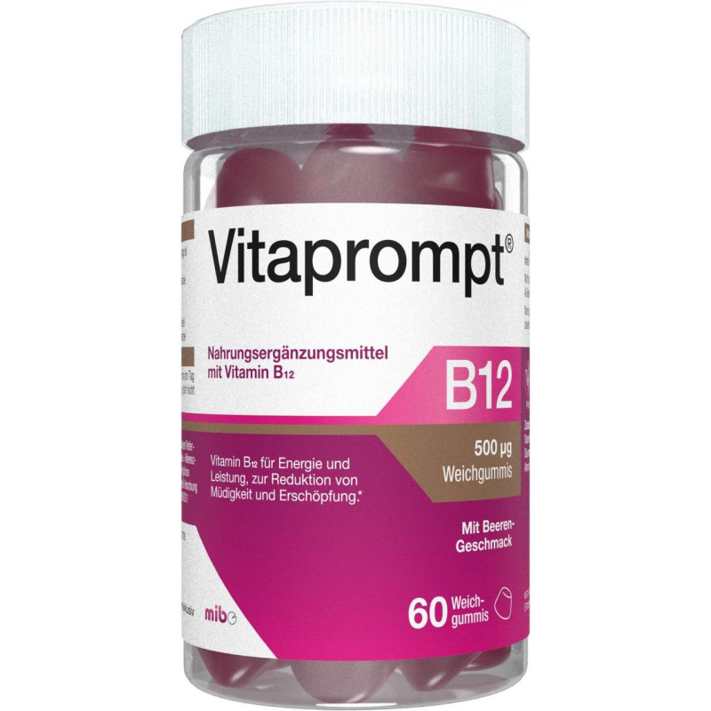 Vitaprompt B12 500 µg Weichgummis 60 Stück