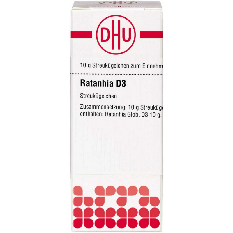 Dhu Ratanhia D3 Globuli 10 G