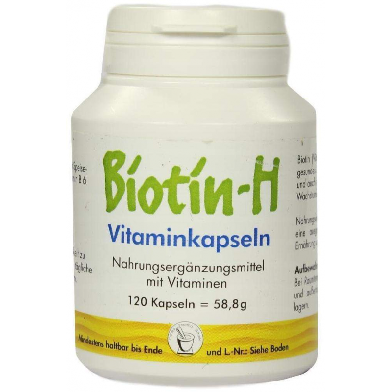Biotin H 120 Vitaminkapseln
