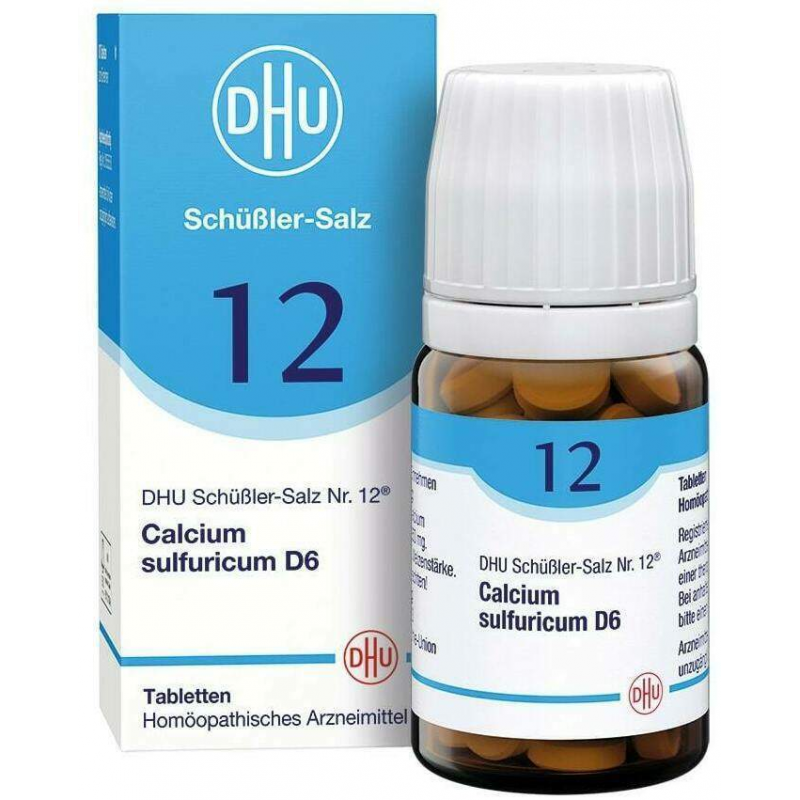 DHU Schüßler-Salz Nr. 12 Calcium sulfuricum D6 80 Tabletten