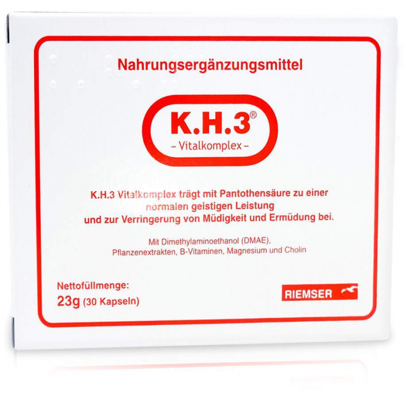 K.H.3 Vitalkomplex 30 Kapseln
