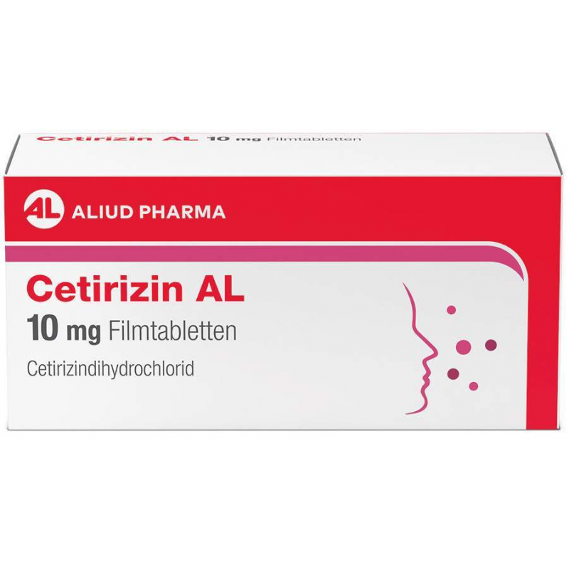Cetirizin Al 10 mg 50 Filmtabletten