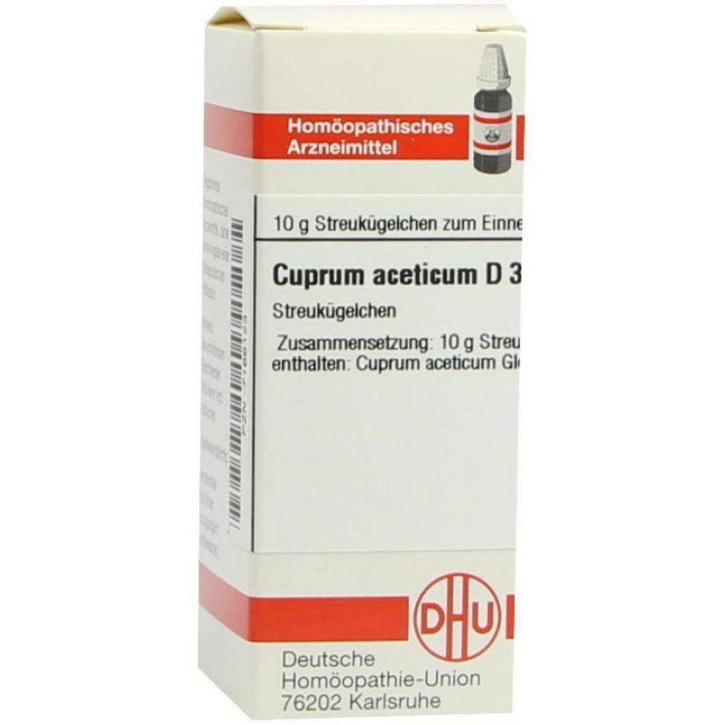 Dhu Cuprum Aceticum D3 Globuli